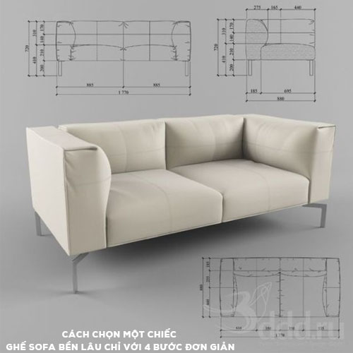 Cách chọn một chiếc ghế sofa bền lâu chỉ với 4 bước đơn giản