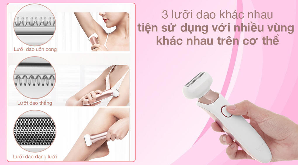 Máy cạo lông nữ Flyco FS5502 Máy cạo lông nữ Flyco FS5502