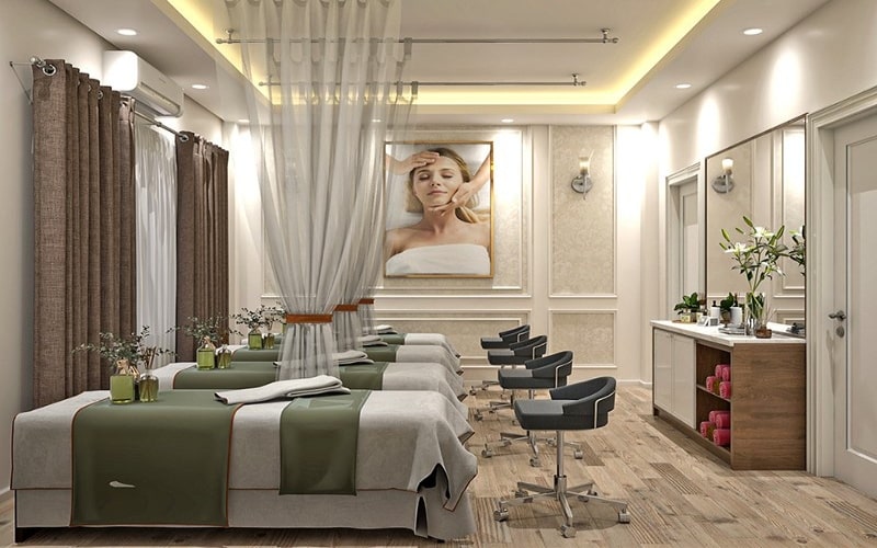 Giường spa inox Giường spa inox