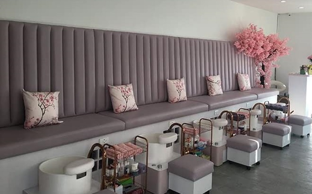 mẫu ghế nail đơn giản