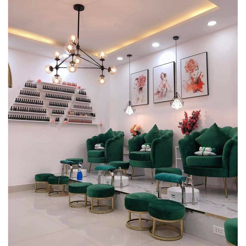 mẫu ghế nail đơn giản
