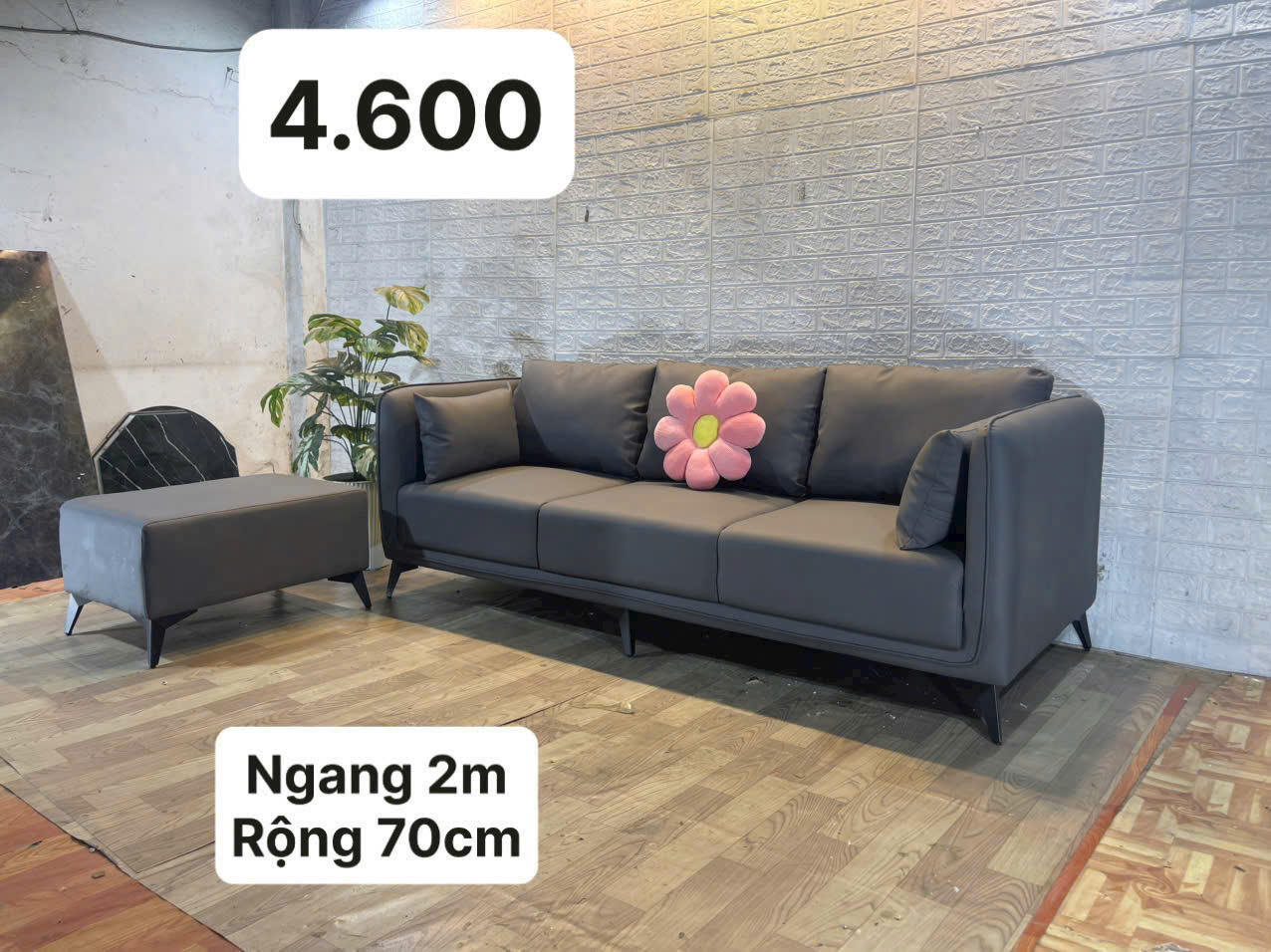 Sofa bed tay vịn