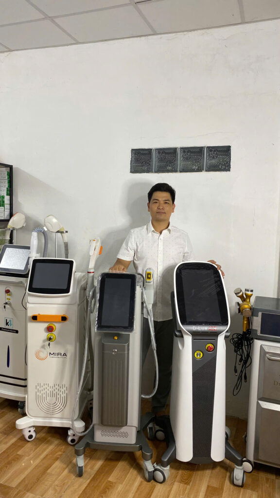 Máy Triệt Lông