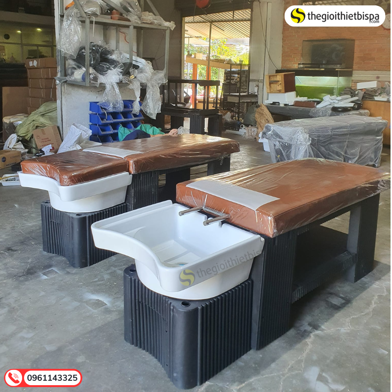 Giường Gội Đầu 2in1