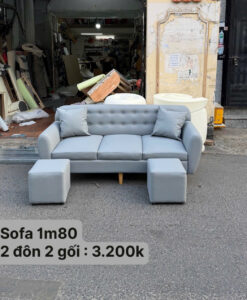 Sofa bed tay vịn