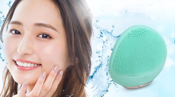 Máy rửa mặt và massage dành cho da nhạy cảm Halio Sweet Mint làm sạch hiệu quả, giúp da thẩm thấu dưỡng chất tốt vào ban đêm Máy rửa mặt và massage dành cho da nhạy cảm Halio Sweet Mint làm sạch hiệu quả, giúp da thẩm thấu dưỡng chất tốt vào ban đêm