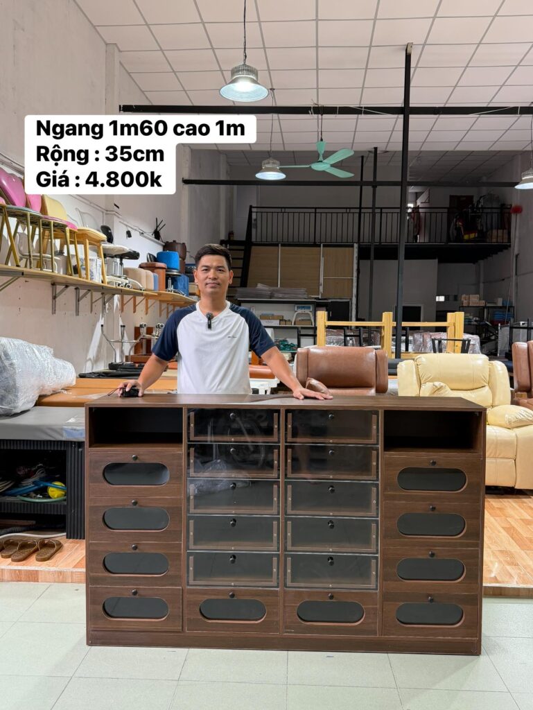 tủ đựng đồ 1m x 1m6 x 35 cm